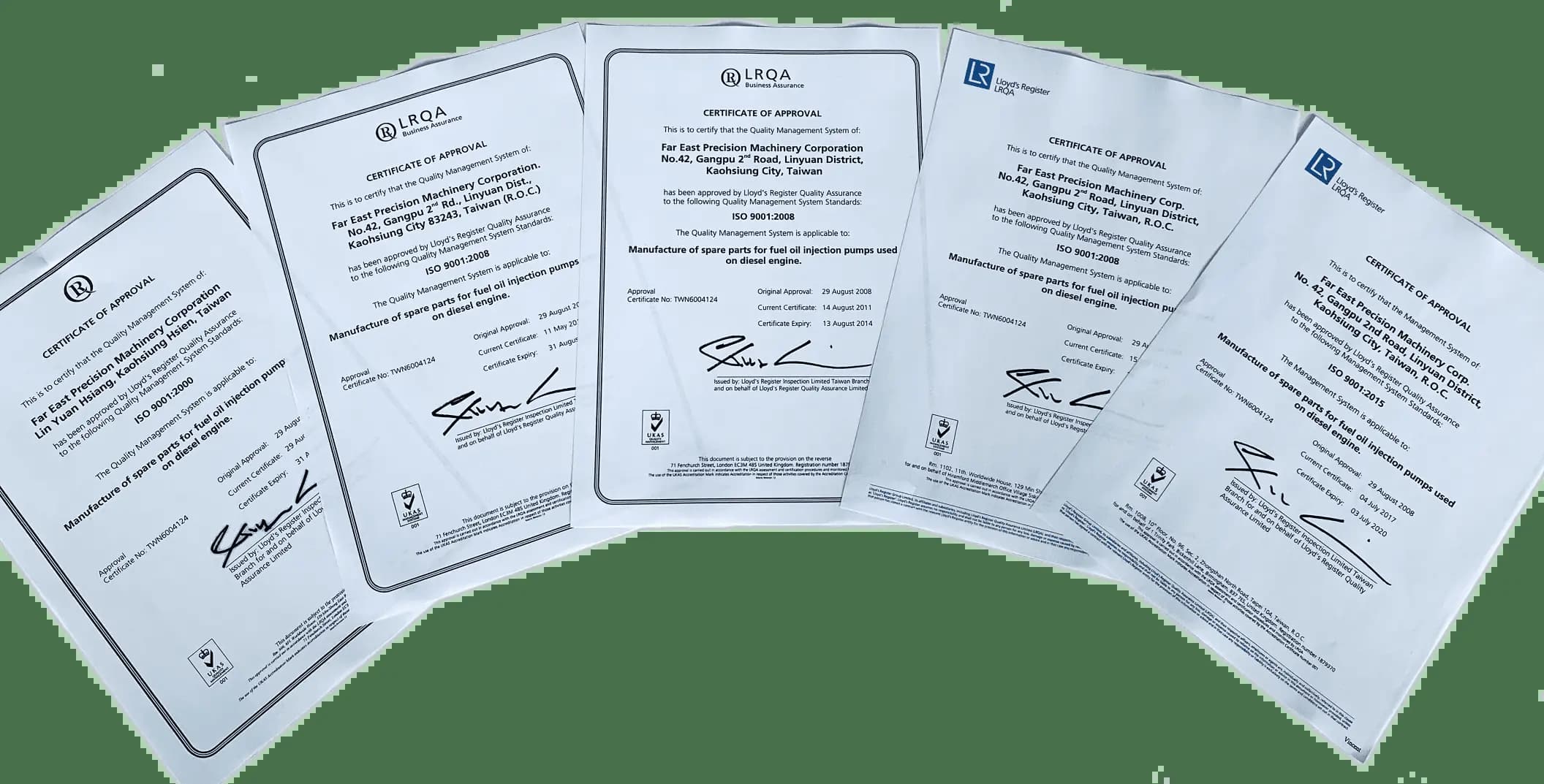 iso 9001 證書
